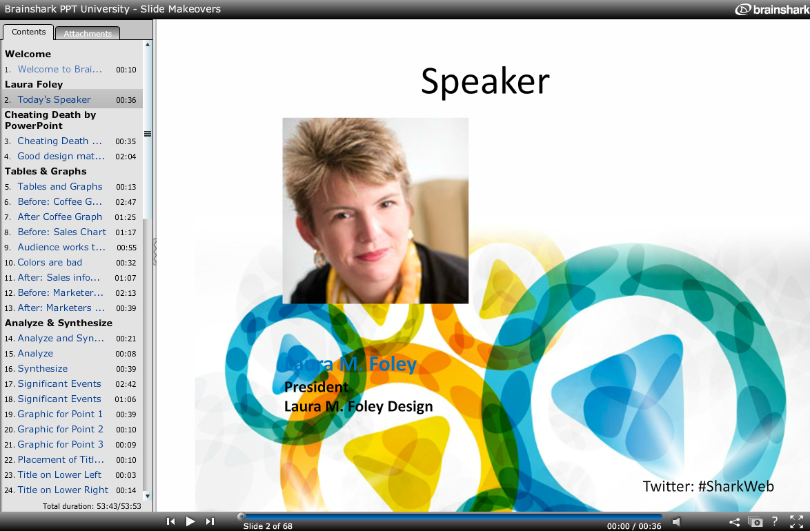 PowerPoint University Slide Makeover webinar