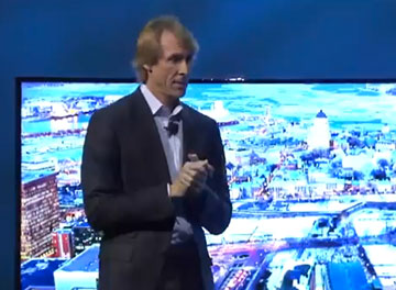 Michael Bay at CES 2014