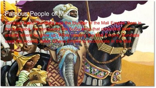 People of Mali-Before