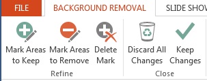 Background removal tools