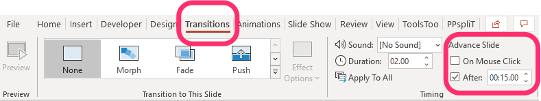 in powerpoint presentation animation can be repeated how many times